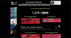 Desktop Screenshot of gunsumerreports.com