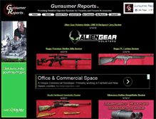 Tablet Screenshot of gunsumerreports.com